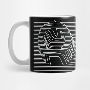 Circle Geometric Lines Mug